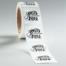 Load image into Gallery viewer, Clear Square BOPP Roll Labels-2