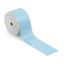 Load image into Gallery viewer, 4" x 6" Flood Coated Direct Thermal Labels - 1" Core
