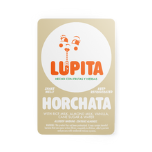 Load image into Gallery viewer, Lupita Label 12 oz: Horchata
