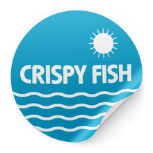 Load image into Gallery viewer, Crispy Fish 1" Label
