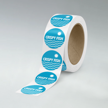 Load image into Gallery viewer, Crispy Fish 1" Label
